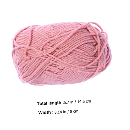 WEKAMOS 10 Rollen Baumwoll Häkelgarn Weiches Strickgarn für DIY Bastelprojekte für Makramee und Bekleidungsaccessoires der Farbe WEKAMOS 10 Rollen Baumwoll Häkelgarn Weiches Strickgarn für DIY Bastelprojekte für Makramee und Bekleidungsaccessoires der Farbe von WEKAMOS