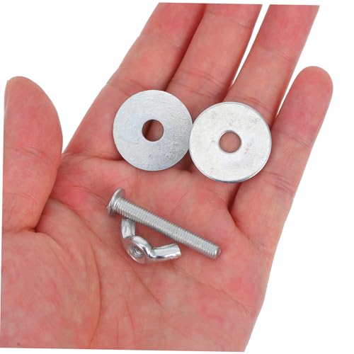 WEKAMOS 10 Sätze Schrauben für Vogelbrutkasten Befestigung Vogelkäfig Zubehör mit Dichtungen für Stabile und Sicheren Geeignet für Papageien und Wellensittiche WEKAMOS 10 Sätze Schrauben für Vogelbrutkasten Befestigung Vogelkäfig Zubehör mit Dichtungen für Stabile und Sicheren Geeignet für Papageien und Wellensittiche von WEKAMOS