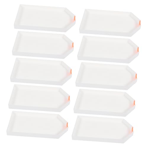 WEKAMOS 10stücke Kunststoff Perle Sortierung Trays Große Diamant Strass Platte Tablett Für DIY Kunst Mit Abnehmbarem Verschluss Für Diamantstickerei WEKAMOS 10stücke Kunststoff Perle Sortierung Trays Große Diamant Strass Platte Tablett Für DIY Kunst Mit Abnehmbarem Verschluss Für Diamantstickerei von WEKAMOS