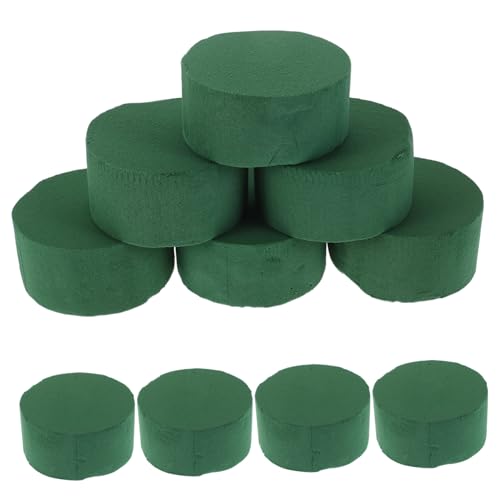 WEKAMOS 10 Stück Rundes Floral Schaumstoff Wasserabsorbierende Blumenarrangements für Hochzeiten Partys und Wohnkultur Anpassbare Basis für Kunstblumen und Dekorationen WEKAMOS 10 Stück Rundes Floral Schaumstoff Wasserabsorbierende Blumenarrangements für Hochzeiten Partys und Wohnkultur Anpassbare Basis für Kunstblumen und Dekorationen von WEKAMOS