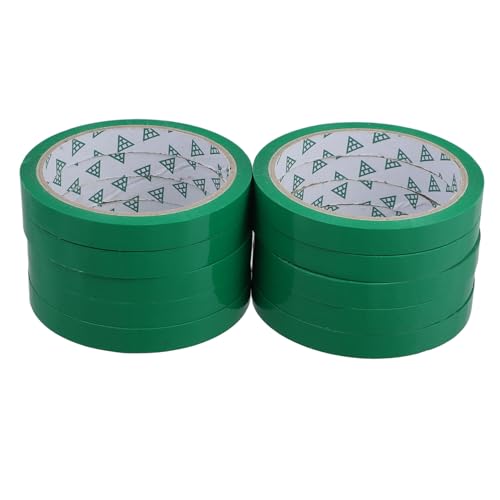 WEKAMOS 10 Stück Teiliges Farbiges Gemüse Klebeband Selbstklebend Stark Haftend Sicherer für Obst Gemüse und Frischwaren Vielseitig Einsetzbar für Supermärkte und Haushalt von WEKAMOS