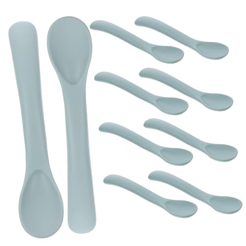 WEKAMOS 10 Stück Teiliges Löffel Frei Langlebig Sanft zu Junge Mädchen Zahnfleisch für Selbstfütterung und Babynahrung Wie Brei Suppe Obst Dessert WEKAMOS 10 Stück Teiliges Löffel Frei Langlebig Sanft zu Junge Mädchen Zahnfleisch für Selbstfütterung und Babynahrung Wie Brei Suppe Obst Dessert von WEKAMOS