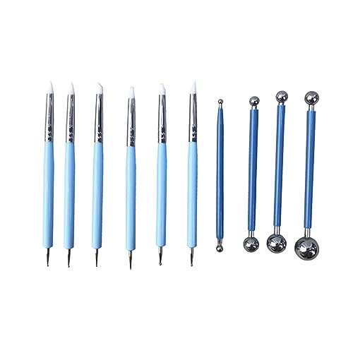 WEKAMOS 10stücke Teiliges Werkzeug-Set Mit Stiften Und Punktmalwerkzeugen Kugelstiftwerkzeugen Und Malwerkzeugen Prägewerkzeugen Für Keramik WEKAMOS 10stücke Teiliges Werkzeug-Set Mit Stiften Und Punktmalwerkzeugen Kugelstiftwerkzeugen Und Malwerkzeugen Prägewerkzeugen Für Keramik von WEKAMOS