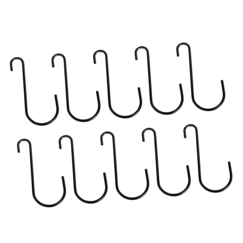 WEKAMOS 10 Stück Teiliges Schwere Eisenhaken S Form Robust Langlebig Vielseitig Einsetzbar für Haus Kleider Käfig Aufhänger Einfache Montage WEKAMOS 10 Stück Teiliges Schwere Eisenhaken S Form Robust Langlebig Vielseitig Einsetzbar für Haus Kleider Käfig Aufhänger Einfache Montage von WEKAMOS
