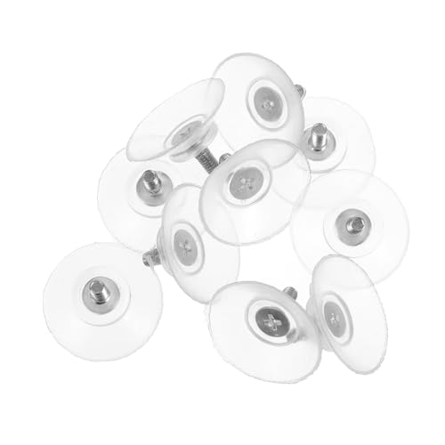 WEKAMOS 10 Stück Teiliges Transparente Saugnäpfe mit Haftkraft für Tischplatten Vielseitig Einsetzbare Möbel Saugnäpfe Stabile Saugnapf Pads zur Sicheren Befestigung von Möbeln WEKAMOS 10 Stück Teiliges Transparente Saugnäpfe mit Haftkraft für Tischplatten Vielseitig Einsetzbare Möbel Saugnäpfe Stabile Saugnapf Pads zur Sicheren Befestigung von Möbeln von WEKAMOS