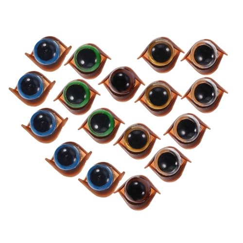 WEKAMOS 100sätze Bastelaugen Aus Kunststoff Mit Unterlegscheiben Für DIY-Puppen Und Stofftiere Plastikpuppenaugen Zum Basteln Für Marionetten Bären Und Plüschtiere WEKAMOS 100sätze Bastelaugen Aus Kunststoff Mit Unterlegscheiben Für DIY-Puppen Und Stofftiere Plastikpuppenaugen Zum Basteln Für Marionetten Bären Und Plüschtiere von WEKAMOS