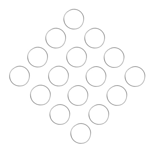 WEKAMOS 100 Stück Edelstahl Kronleuchter Verbindungsringe Octagonale Kristall DIY Zubehör Doppelringe Chromfarbig für Kristallvorhänge und Lüster Dekoration WEKAMOS 100 Stück Edelstahl Kronleuchter Verbindungsringe Octagonale Kristall DIY Zubehör Doppelringe Chromfarbig für Kristallvorhänge und Lüster Dekoration von WEKAMOS