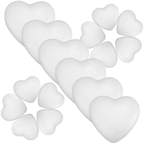 WEKAMOS 100 Stück Herzförmige Schaumstoffbälle DIY Bastelmaterial für Hochzeiten Partys Dekoration Leicht Sicher für Kreative Projekte WEKAMOS 100 Stück Herzförmige Schaumstoffbälle DIY Bastelmaterial für Hochzeiten Partys Dekoration Leicht Sicher für Kreative Projekte von WEKAMOS