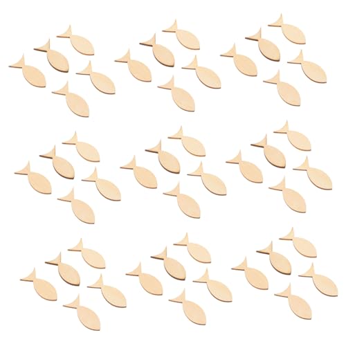 WEKAMOS 100 Stück Holzanhänger Fischform Robuste DIY Bastel Holzscheiben für Wanddeko Blanke Oberfläche zum Gravieren Malen und Beschriften für Kreative Handwerksprojekte WEKAMOS 100 Stück Holzanhänger Fischform Robuste DIY Bastel Holzscheiben für Wanddeko Blanke Oberfläche zum Gravieren Malen und Beschriften für Kreative Handwerksprojekte von WEKAMOS