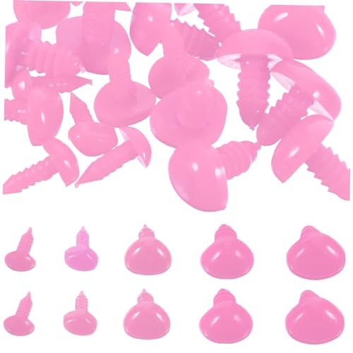 WEKAMOS 100 Stück Triangel Nasen für Plüschtiere Bastelbedarf für Puppen DIY Tiernasen Sicher für Kreative Projekte und Eltern Aktivitäten WEKAMOS 100 Stück Triangel Nasen für Plüschtiere Bastelbedarf für Puppen DIY Tiernasen Sicher für Kreative Projekte und Eltern Aktivitäten von WEKAMOS