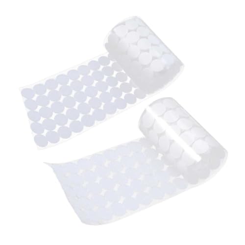 WEKAMOS 1000 Stück Teiliges Weiße Selbstklebende Klettpunkte Ømm Robuste Doppelseitige Dots aus Polyester Nylon Starke Haftung für Heim Büro DIY Vorhang Befestigung WEKAMOS 1000 Stück Teiliges Weiße Selbstklebende Klettpunkte Ømm Robuste Doppelseitige Dots aus Polyester Nylon Starke Haftung für Heim Büro DIY Vorhang Befestigung von WEKAMOS