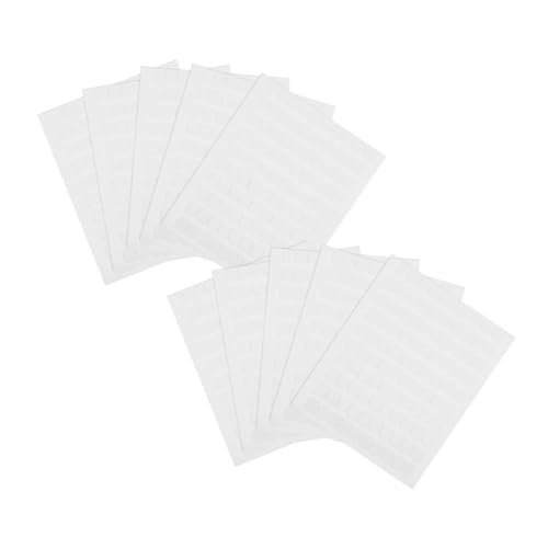 WEKAMOS 1000 Stück Transparente Doppelseitige Klebepunkte Wiederverwendbare Abnehmbare Klebepaste für Wandaufhängung Stark Haftend für und Bürodekoration WEKAMOS 1000 Stück Transparente Doppelseitige Klebepunkte Wiederverwendbare Abnehmbare Klebepaste für Wandaufhängung Stark Haftend für und Bürodekoration von WEKAMOS