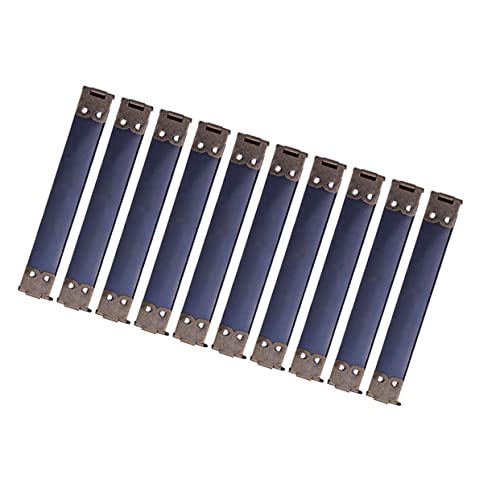 WEKAMOS 100stücke Metall Taschen-scharniere Flexrahmen DIY Ersatz Federklammern Für Geldbörsen Und Taschen Dunkelgrün Für Nähprojekte von WEKAMOS