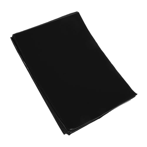 WEKAMOS 10Blatt Selbstklebende Samtstoff Klebefilz Bögen Schwarz rutschfest Langlebig Flexibel für Schmuckkästen DIY Bastelprojekte Einfache Reinigung Nötig von WEKAMOS