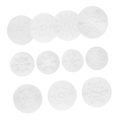 WEKAMOS 11 Stück Teiliges Schneeflocken Silikonform für Epoxidharz Flexible Wiederverwendbare Weihnachts DIY Gießformen für Christbaumschmuck Langlebig Antihaftbeschichtet und Leicht zu WEKAMOS 11 Stück Teiliges Schneeflocken Silikonform für Epoxidharz Flexible Wiederverwendbare Weihnachts DIY Gießformen für Christbaumschmuck Langlebig Antihaftbeschichtet und Leicht zu von WEKAMOS