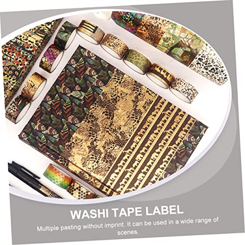 WEKAMOS 12 Rollen Washi Tape mit Tierischem Muster Breit Buntes Dekoratives Klebeband für Scrapbooking Geschenkverpackung und DIY Bastelprojekte Selbstklebend Mehrfach Verwendbar WEKAMOS 12 Rollen Washi Tape mit Tierischem Muster Breit Buntes Dekoratives Klebeband für Scrapbooking Geschenkverpackung und DIY Bastelprojekte Selbstklebend Mehrfach Verwendbar von WEKAMOS