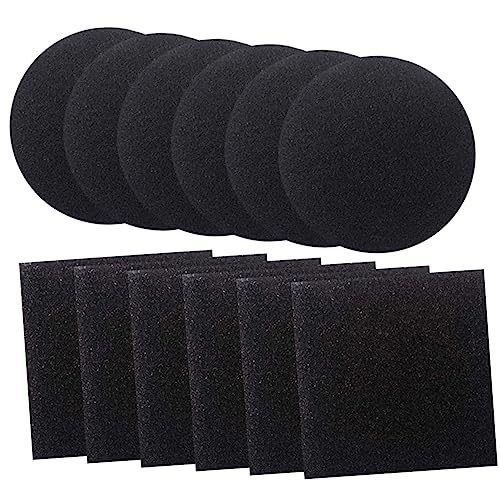 WEKAMOS 12 Stück Teiliges Aktivkohlefilter für Küchenkompostbehälter Effektiver Geruchsfilter Passgenaue Ersatzfilterpatronen für Kompost Eimer Kompakt und Leicht Einsetzbar im Haushalt von WEKAMOS