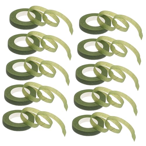 WEKAMOS 12 Stück Teiliges Floristen-klebeband Selbstklebendes Blumenband für Stabile Stielverpackung Elastisch Einfach zu Handhaben Geeignet für Frische Künstliche Blumenarrangements und WEKAMOS 12 Stück Teiliges Floristen-klebeband Selbstklebendes Blumenband für Stabile Stielverpackung Elastisch Einfach zu Handhaben Geeignet für Frische Künstliche Blumenarrangements und von WEKAMOS