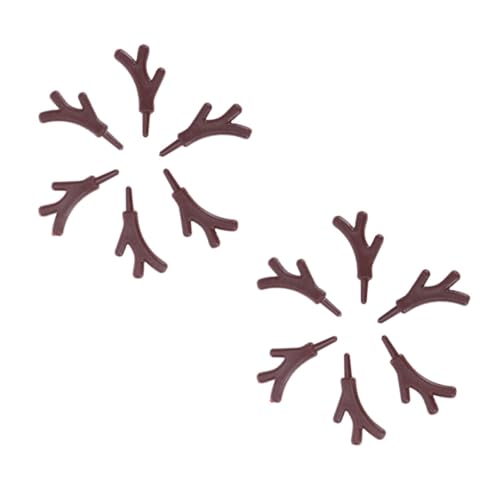 WEKAMOS 120 Stück Teiliges Braune Rehgeweih Deko mit und Schneemann Handen Langlebige DIY Weihnachtsdekorations Accessoires für Bastelprojekte und Puppenverzierung WEKAMOS 120 Stück Teiliges Braune Rehgeweih Deko mit und Schneemann Handen Langlebige DIY Weihnachtsdekorations Accessoires für Bastelprojekte und Puppenverzierung von WEKAMOS