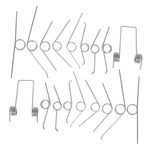 WEKAMOS 18 Stück Teiliges Metall Torsionsfedern für Mülleimerdeckel Stabile Ersatzfedern zur Reparatur Einfache Montage Langlebige Drahtfeder für Müllkübelverschluss Vielseitig Einsetzbar WEKAMOS 18 Stück Teiliges Metall Torsionsfedern für Mülleimerdeckel Stabile Ersatzfedern zur Reparatur Einfache Montage Langlebige Drahtfeder für Müllkübelverschluss Vielseitig Einsetzbar von WEKAMOS