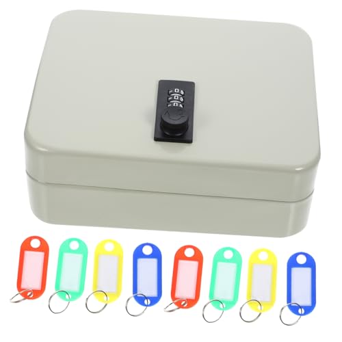 WEKAMOS 1Satz Wandschlüsselspeicherbox mit Großer Kapazität Schlüsselmanagement für Zuhause und Büro Montierbare Schlüsselnsperrbox aus Robustem Effizienter Stauraum von WEKAMOS