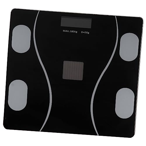 WEKAMOS 1Stück Körperfettwaage USB Ladegerät Schwarze Elektronische zur Gewichtsanalyse Präzise Messung von Körperfett Muskelmasse für Gesundheitsüberwachung WEKAMOS 1Stück Körperfettwaage USB Ladegerät Schwarze Elektronische zur Gewichtsanalyse Präzise Messung von Körperfett Muskelmasse für Gesundheitsüberwachung von WEKAMOS
