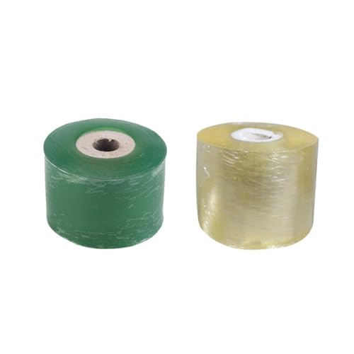 WEKAMOS 2 Rollen Pflanzenveredelungsband Dehnbares Selbstklebendes Wasserdichtes Folienband Gelb und Grün für Obstbäume für Pekannüsse Walnüsse und Zitrusfrüchte WEKAMOS 2 Rollen Pflanzenveredelungsband Dehnbares Selbstklebendes Wasserdichtes Folienband Gelb und Grün für Obstbäume für Pekannüsse Walnüsse und Zitrusfrüchte von WEKAMOS