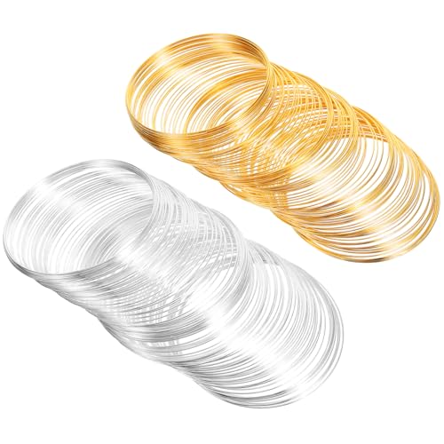 WEKAMOS 2 Rollen Schmuckdraht DIY Basteldraht für Perlen und Schmuckherstellung für Ohrringe und Kreative Projekte Gold Silber WEKAMOS 2 Rollen Schmuckdraht DIY Basteldraht für Perlen und Schmuckherstellung für Ohrringe und Kreative Projekte Gold Silber von WEKAMOS