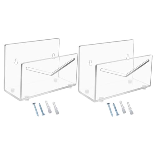 WEKAMOS 2 Stück Acryl Briefhalter Transparent Mail Organizer Schreibtisch und Wandmontage Büro Dokumentenablage Briefablage für Zuhause und Schule WEKAMOS 2 Stück Acryl Briefhalter Transparent Mail Organizer Schreibtisch und Wandmontage Büro Dokumentenablage Briefablage für Zuhause und Schule von WEKAMOS
