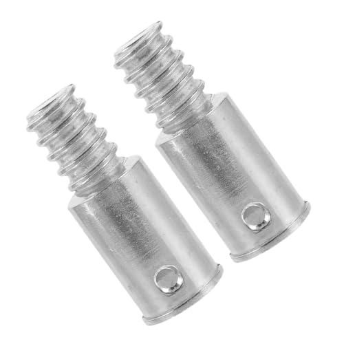WEKAMOS 2 Stück Aluminium Gewindeadapter für Besenstiel und Verlängerungsstange Rostbeständig Einfache Montage für Eisen Holzstangen Vielseitig Einsetzbar WEKAMOS 2 Stück Aluminium Gewindeadapter für Besenstiel und Verlängerungsstange Rostbeständig Einfache Montage für Eisen Holzstangen Vielseitig Einsetzbar von WEKAMOS