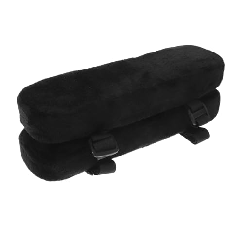 WEKAMOS 2 Stück Armlehnenbezüge für Bürostühle Memory Foam Ellbogenkissen für Optimale Unterstützung Höhenverstellbar und Langlebig für Gaming und Büro Schwarz WEKAMOS 2 Stück Armlehnenbezüge für Bürostühle Memory Foam Ellbogenkissen für Optimale Unterstützung Höhenverstellbar und Langlebig für Gaming und Büro Schwarz von WEKAMOS