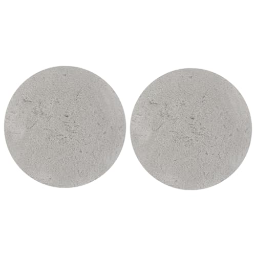 WEKAMOS 2 Stück Blumenschaumkugeln Ø Runder Trockener Floristen Schaumstoff Leichtes DIY Arrangement Langlebiger Sicherer Steckschwamm für Künstliche und Getrocknete Blumen von WEKAMOS