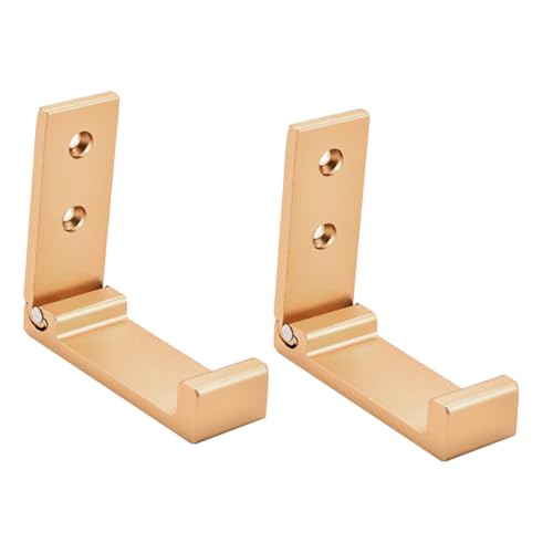 WEKAMOS 2 Stück Faltbare Wandhaken Rostfrei Multifunktionale Garderobenhaken für Bad Küche Schlafzimmer Platzsparend für Handtücher Mäntel Rucksäcke WEKAMOS 2 Stück Faltbare Wandhaken Rostfrei Multifunktionale Garderobenhaken für Bad Küche Schlafzimmer Platzsparend für Handtücher Mäntel Rucksäcke von WEKAMOS