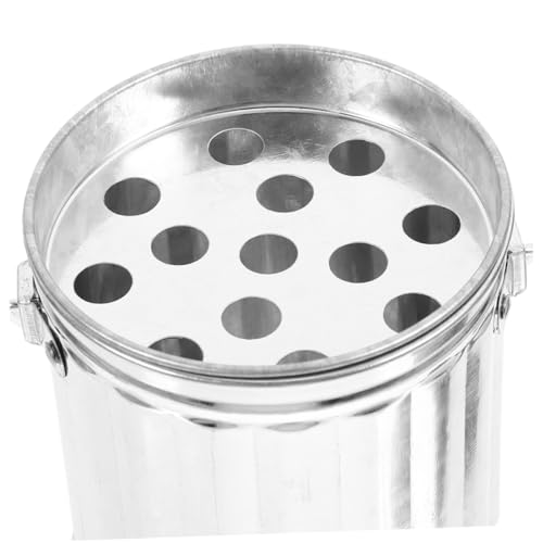 WEKAMOS 2 Stück Metal Mini Trash Can mit Deckel und Griff Teiliges Kleiner Tischmülleimer aus Robustem Wiederverwendbar Kompakt für Büro Badezimmer und Wohnräume Vielseitig Nutzbar von WEKAMOS