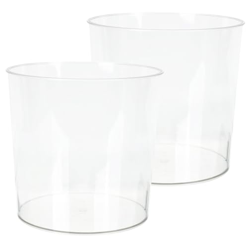 WEKAMOS 2 Stück Mini Tischabfalleimer Transparent Multifunktionaler Schreibtisch Mülleimer und Stifthalter Kompakter Papierkorb für Büro Zuhause und Studenten Platzsparend und Robust WEKAMOS 2 Stück Mini Tischabfalleimer Transparent Multifunktionaler Schreibtisch Mülleimer und Stifthalter Kompakter Papierkorb für Büro Zuhause und Studenten Platzsparend und Robust von WEKAMOS