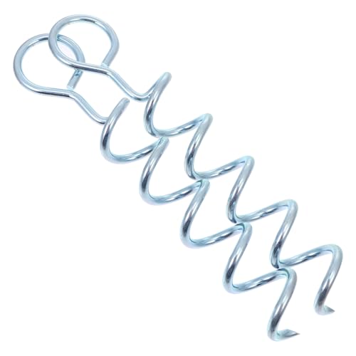 WEKAMOS 2 Stück Pet Spiral Stake Bodenanker Leicht Rostfrei Robust für Hunde Outdoor Camping Garten Fixierstab für Zelt Pavillon Leine Hochleistungs Bodenpfahl WEKAMOS 2 Stück Pet Spiral Stake Bodenanker Leicht Rostfrei Robust für Hunde Outdoor Camping Garten Fixierstab für Zelt Pavillon Leine Hochleistungs Bodenpfahl von WEKAMOS