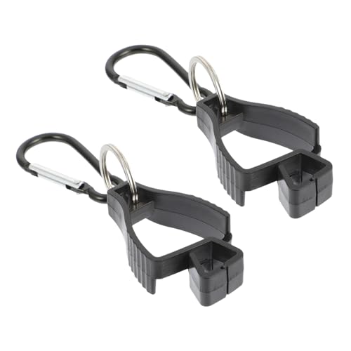 WEKAMOS 2 Stück Praktischer Handschuhhalter Clip Robuster Gürtelclip für Handtücher und Handschuhe Einfach zu Befestigen Zuverlässiger Verlustschutz für Outdoor und Arbeit von WEKAMOS