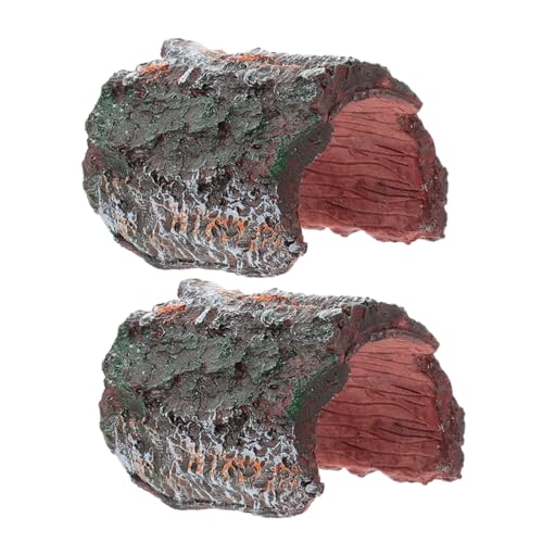 WEKAMOS 2 Stück Reptilienversteck Baumrindenhöhle Natürliches Versteck für Eidechsen Geckos Schildkröten und Leicht Platzsparend als Terrarien Deko und Rückzugsort WEKAMOS 2 Stück Reptilienversteck Baumrindenhöhle Natürliches Versteck für Eidechsen Geckos Schildkröten und Leicht Platzsparend als Terrarien Deko und Rückzugsort von WEKAMOS