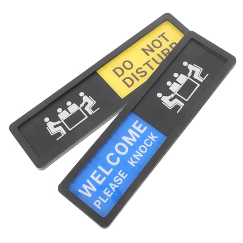 WEKAMOS 2 Stück Schiebeschild aus Büro Türschild für Datenschutz und Meeting Leicht Bedienbar Klare Privatsphäre Schild für Konferenzräume WEKAMOS 2 Stück Schiebeschild aus Büro Türschild für Datenschutz und Meeting Leicht Bedienbar Klare Privatsphäre Schild für Konferenzräume von WEKAMOS
