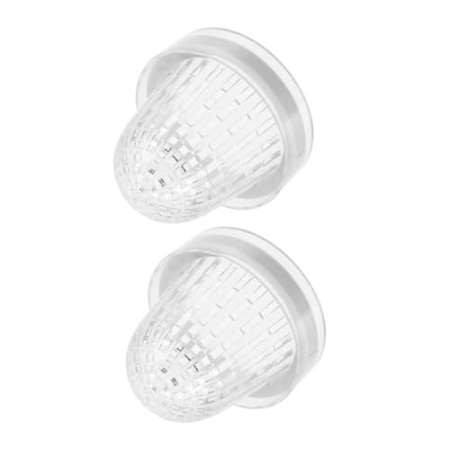 WEKAMOS 2 Stück Schwimmende Aufzuchtbox für Aquarium Transparenter Inkubator mit Isolierfunktion Sicherer Laichkasten für Kleine Fische und Jungfische Kompatibel mit Verschiedenen von WEKAMOS