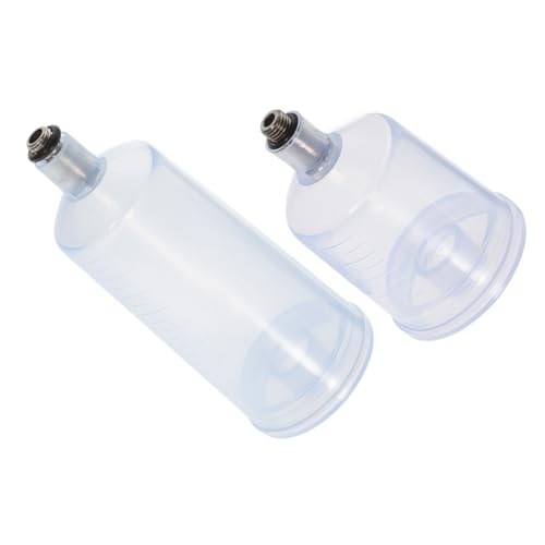WEKAMOS 2 Stück Teiliges Airbrush Farbtropfflaschen Korrosionsbeständige Abnehmbare Flaschen für Präzises Portionieren Kompatibel mit Siphon und Saugsystemen für Modellbau Nail Art WEKAMOS 2 Stück Teiliges Airbrush Farbtropfflaschen Korrosionsbeständige Abnehmbare Flaschen für Präzises Portionieren Kompatibel mit Siphon und Saugsystemen für Modellbau Nail Art von WEKAMOS