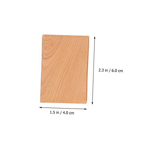 WEKAMOS 2 Stück Teiliges Dickes Holzblock Unbehandeltem Hartholz Glatte Oberfläche ohne Splitter für DIY bastelprojekte Schnitzen Malen und Kreative Holzarbeiten Vielseitig für von WEKAMOS