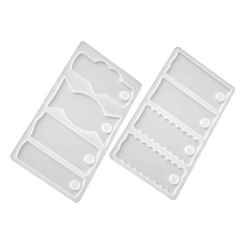 WEKAMOS 2 Stück Teiliges Epoxidharz Silikonform für DIY Namensschilder Gießform Langlebig Robust Einfach zu Verwenden für Kreative Bastelprojekte WEKAMOS 2 Stück Teiliges Epoxidharz Silikonform für DIY Namensschilder Gießform Langlebig Robust Einfach zu Verwenden für Kreative Bastelprojekte von WEKAMOS
