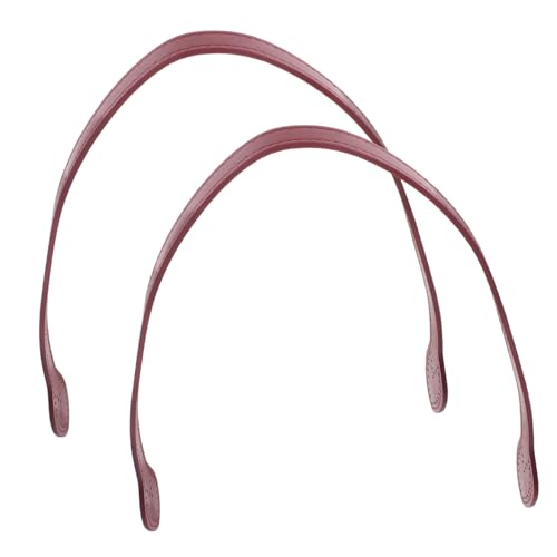 WEKAMOS 2 Stück Teiliges Leder Taschenhenkel Ergonomischer Leichter Handtaschengriff in Dunkelrot Langlebig und Bequem für DIY Taschen Einfache Montage und Vielseitig Einsetzbar WEKAMOS 2 Stück Teiliges Leder Taschenhenkel Ergonomischer Leichter Handtaschengriff in Dunkelrot Langlebig und Bequem für DIY Taschen Einfache Montage und Vielseitig Einsetzbar von WEKAMOS