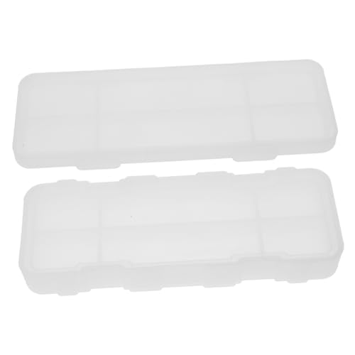 WEKAMOS 2 Stück Teiliges Silikonform Stifthalter DIY Gießform Silikon Kleine Aufbewahrungsbox Form Flexibel Abriebfest für Epoxidharz Resin Basteln von WEKAMOS