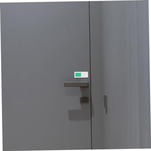 WEKAMOS 2 Stück Teiliges Wc Türschild Selbstklebend Toiletten Statusanzeige Frei Weiß Einfache Langlebig Für Gäste Wc Badezimmer Tür WEKAMOS 2 Stück Teiliges Wc Türschild Selbstklebend Toiletten Statusanzeige Frei Weiß Einfache Langlebig Für Gäste Wc Badezimmer Tür von WEKAMOS
