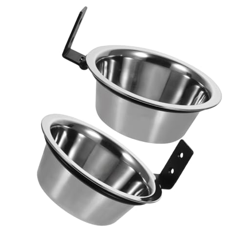 WEKAMOS 2stücke Erhöhter Futternapf Für Hunde Wandmontierter Hundenapf Mit Erhöhten Wassernäpfen Hängender Futternapf Und Wandmontierter Wassernapf Platzsparendes Design Für Kleine von WEKAMOS