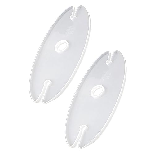 WEKAMOS 2 Stück Zwei Silikonform für Weinglas Halter DIY Epoxidharz Gießform für Unregelmäßige Untersetzer und Weinflaschen Ständer für Kreative Bastelprojekte von WEKAMOS