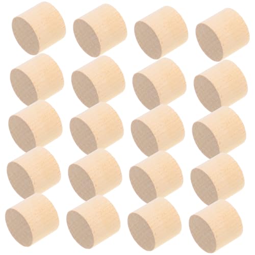 WEKAMOS 20 Stück Runde Holzblöcke Unbehandelt für DIY Bastelarbeiten Kreative Holzzylinder für Dekoration und Projekte WEKAMOS 20 Stück Runde Holzblöcke Unbehandelt für DIY Bastelarbeiten Kreative Holzzylinder für Dekoration und Projekte von WEKAMOS