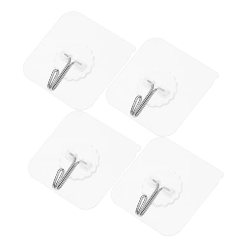 WEKAMOS 20 Stück Selbstklebender Wandhaken Transparent Schadenfreie Aufhänger für Kleidung Handtücher Bohrfreie Rückstandslose Wandbefestigung Vielseitig und Belastbar WEKAMOS 20 Stück Selbstklebender Wandhaken Transparent Schadenfreie Aufhänger für Kleidung Handtücher Bohrfreie Rückstandslose Wandbefestigung Vielseitig und Belastbar von WEKAMOS